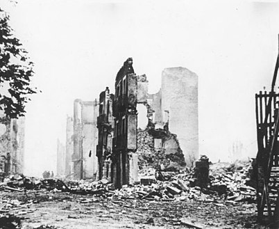 The Aerial Bombing of the Basque town of Guernica