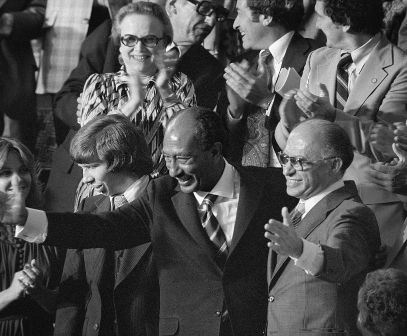 Camp David Accords Were Signed By Egyptian President and Israeli Prime Minister