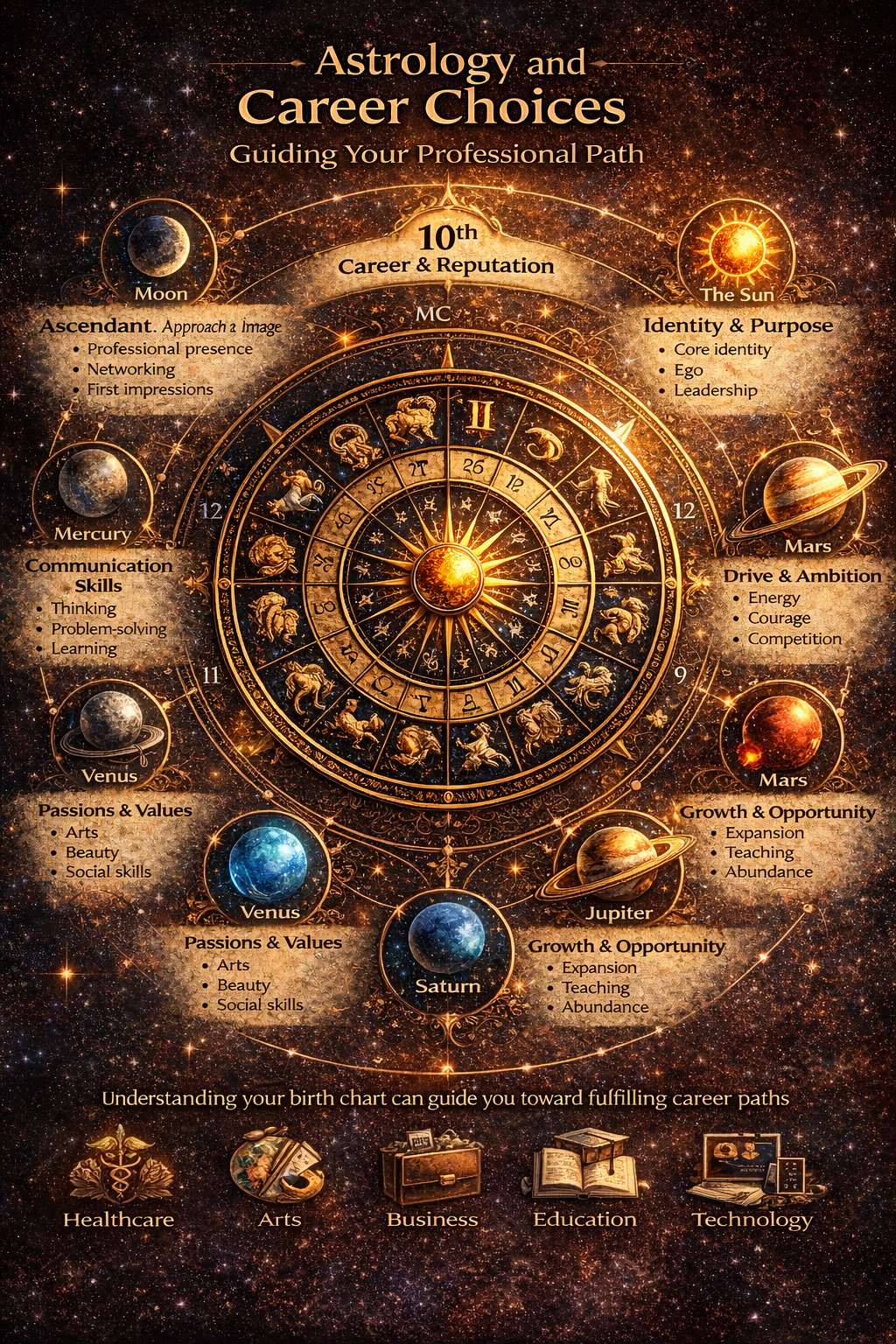 Karmic Astrology: Understanding Past Lives, Life Lessons, and Destiny Through Your Birth Chart