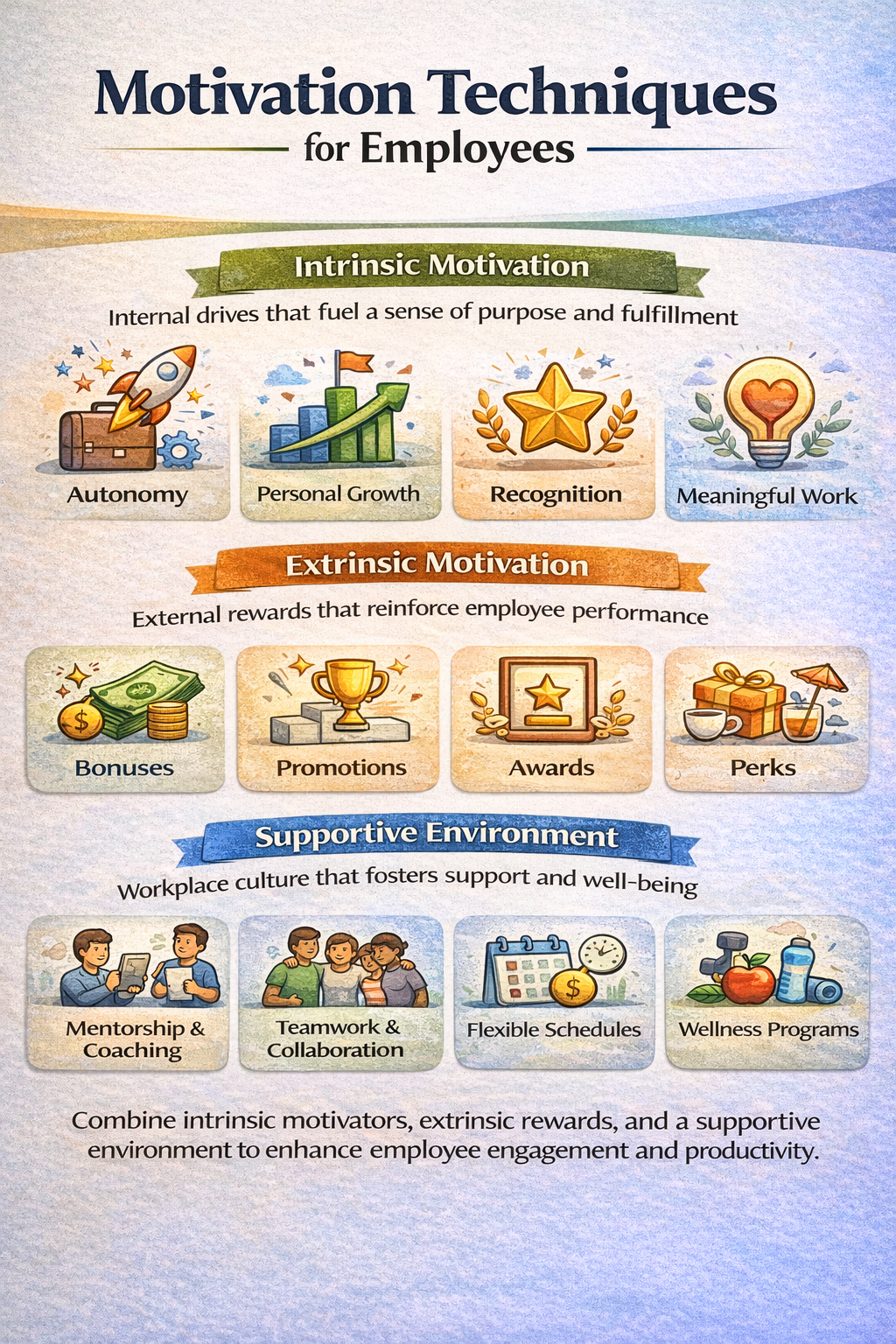 Motivation Techniques for Employees: Boosting Engagement and Performance