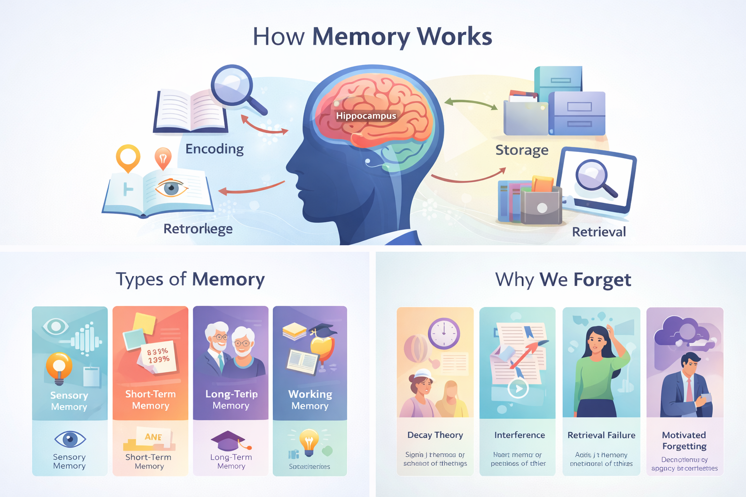 How Memory Works and Why We Forget