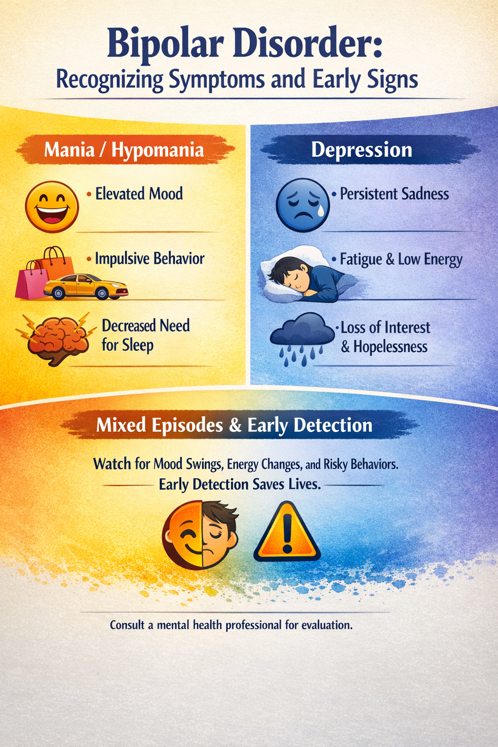Bipolar Disorder: Symptoms and Early Detection