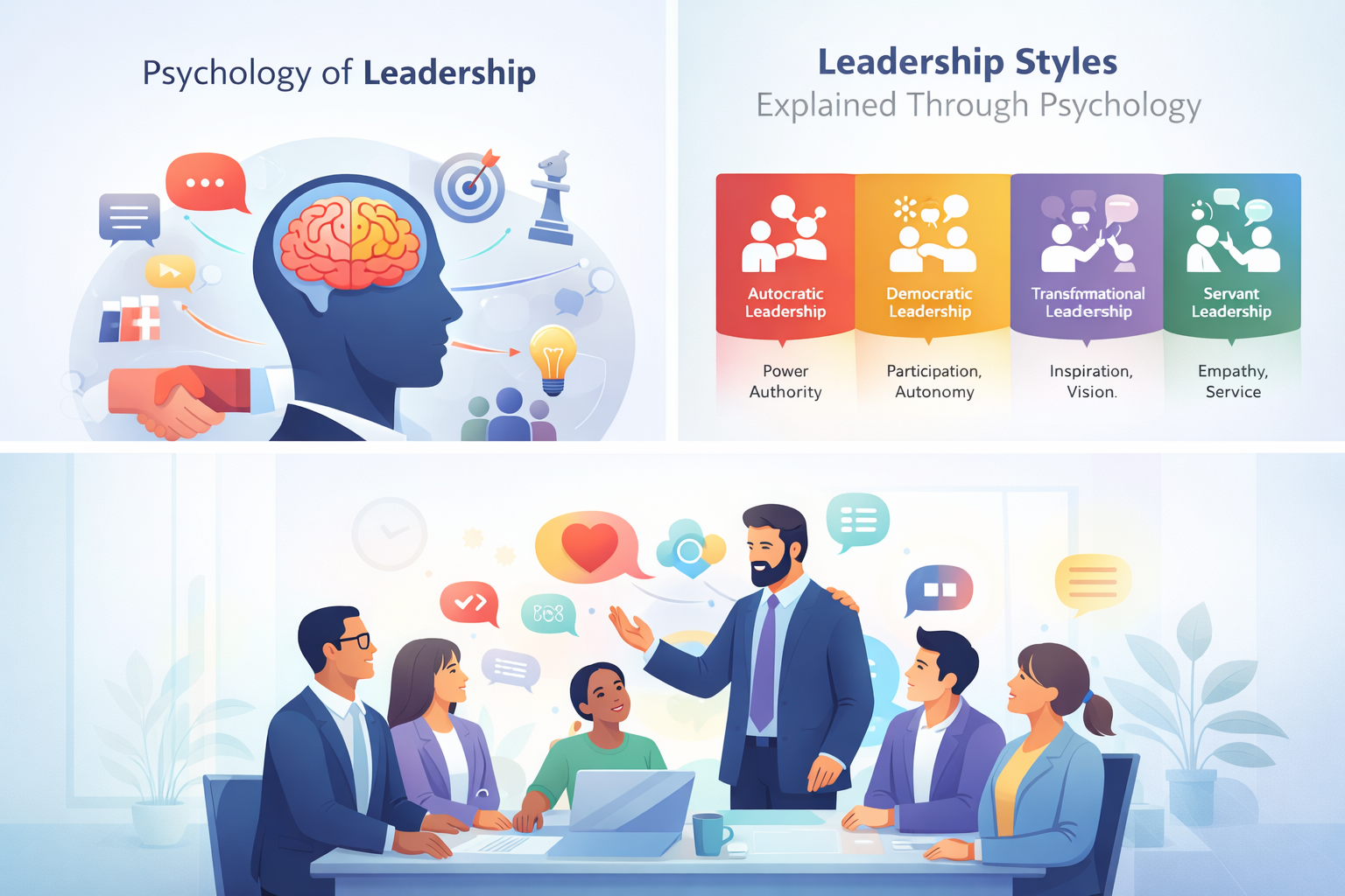 Leadership Styles Explained Through Psychology