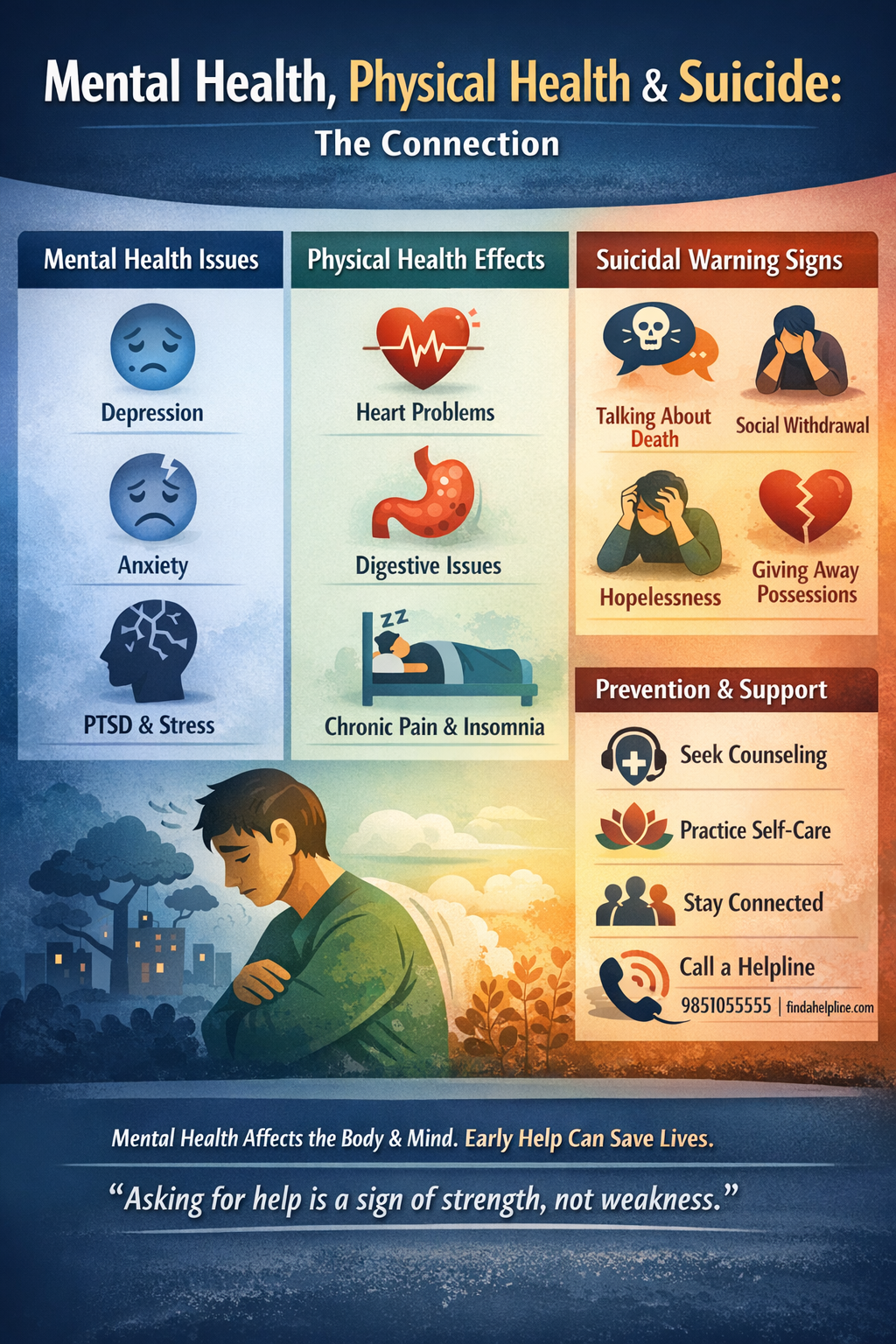 Suicidal Thoughts and Physical Health Issues