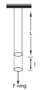 Elasticity of string