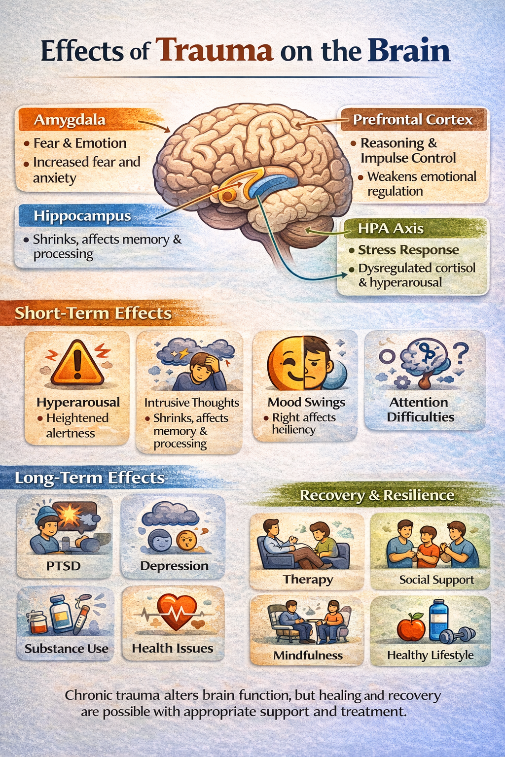 Effects of Trauma on the Brain: Understanding the Neurological Impact
