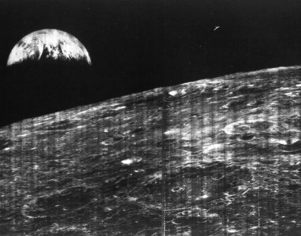 First Photo of Earth From the Moon Happened (August 23, 1966)
